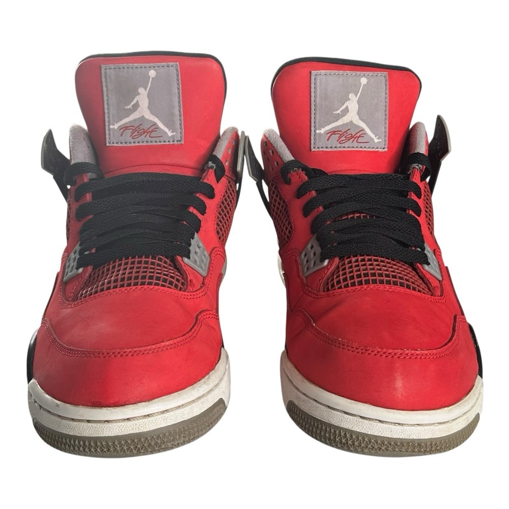 Size 12- Jordan 4 Retro Toro Bravo 2013‎ Men's Limited Rare EUC Chicago Bred Red - Picture 4 of 12